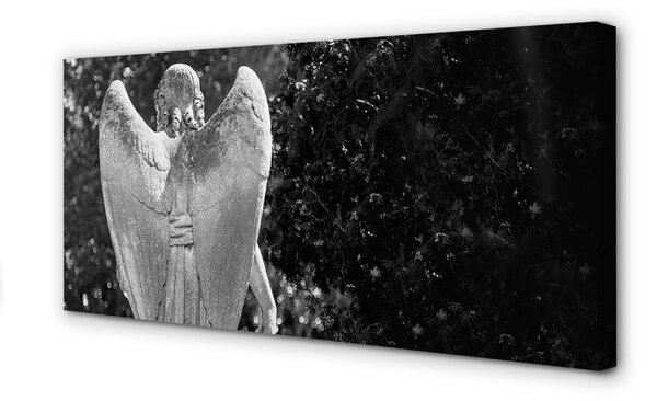 Quadro stampa su tela Angelo delle ali dell'albero 100x50 cm