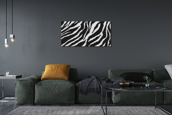 Quadro su tela Cappotto zebra 100x50 cm
