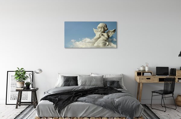 Quadro su tela Angel Cloud Sky 100x50 cm
