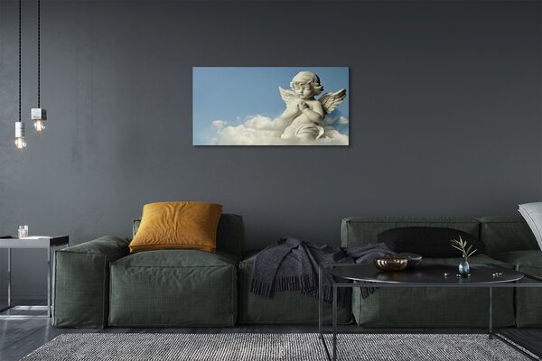 Quadro su tela Angel Cloud Sky 100x50 cm