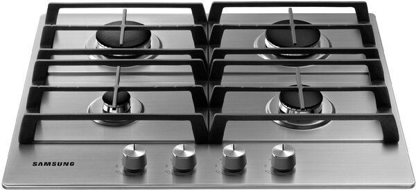 Samsung Piano Cottura 4 Fuochi a Gas 60 cm colore Inox - NA64H3010AS