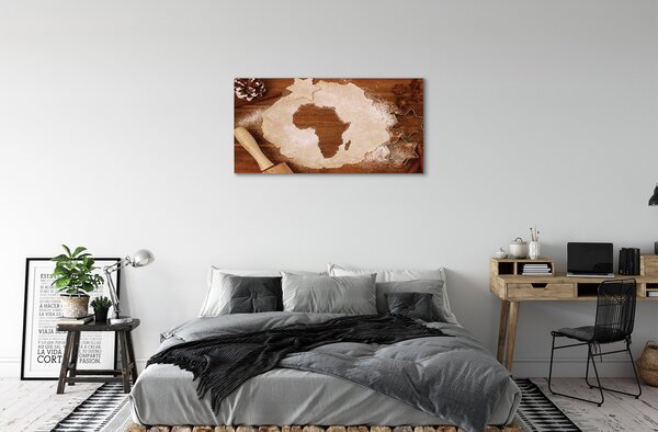 Quadro su tela Cucina Cake Africa Rold 100x50 cm