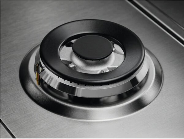 Electrolux Piano Cottura 4 Fuochi a Gas 60 Cm colore Acciaio Inox - EGS64362X