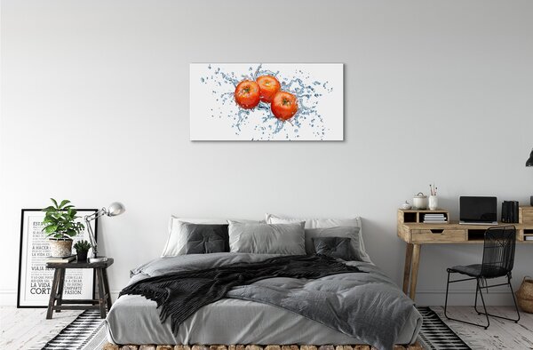 Quadro su tela Pomodori acqua 100x50 cm