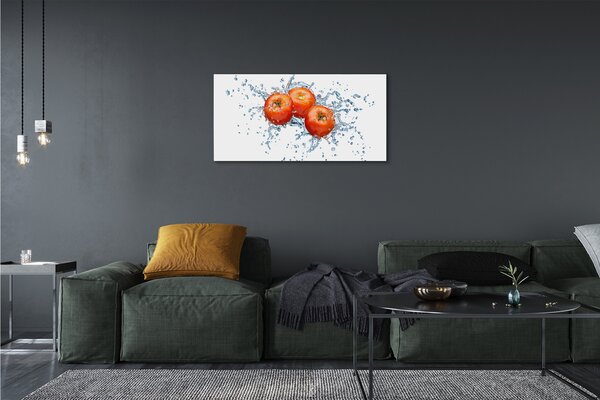 Quadro su tela Pomodori acqua 100x50 cm