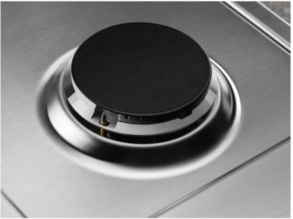 Electrolux Piano Cottura 4 Fuochi a Gas 60 cm in Acciaio inossidabile - KGS64562SX