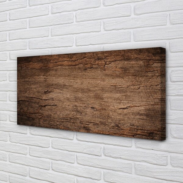 Quadro su tela Struttura del barattolo di legno 100x50 cm