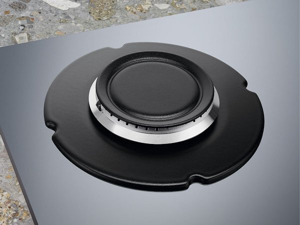 Electrolux Piano Cottura 4 Fuochi a Gas 60 cm Superficie in Vetro colore Grigio - EGG64272M