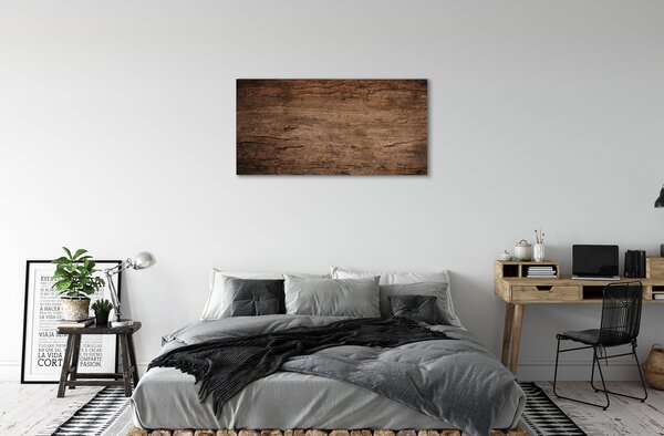 Quadro su tela Struttura del barattolo di legno 100x50 cm