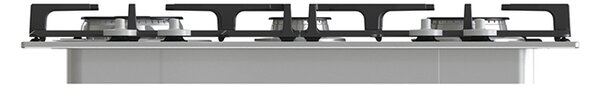 Hisense Piano Cottura 4 Fuochi a Gas 67 cm (1 Bruciatore Wok) in Acciaio Inox colore Inox - GMED663X Hi2