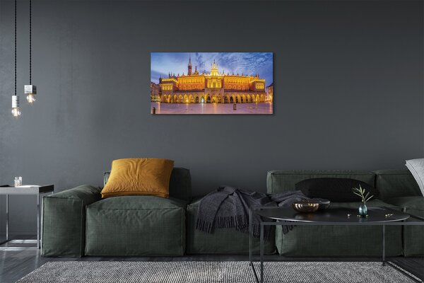 Quadro su tela Nipote in stoffa di Cracovia 100x50 cm