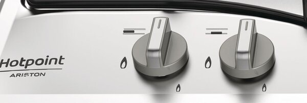 Hotpoint Ariston Piano Cottura 4 Fuochi a gas da Incasso Larghezza 60 cm colore Inox - PCN 642 IX/HAR
