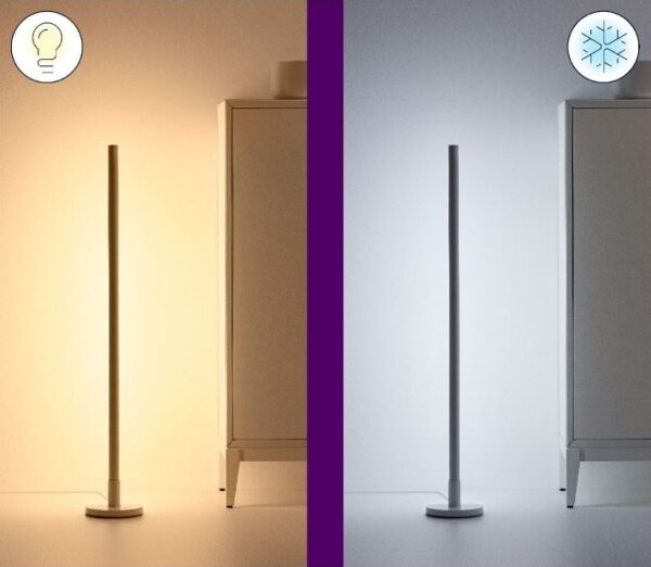 WiZ - Lampada da terra LED RGBW dimmerabile POLE LED/13W/230V 2200-6500K Wi-Fi