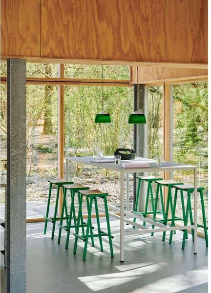 Taburete 8 Bar Stool Low Soft Jade - Hay