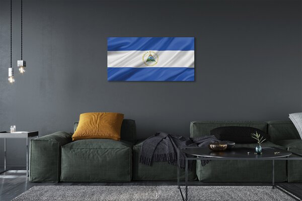 Quadro su tela Bandiera 100x50 cm