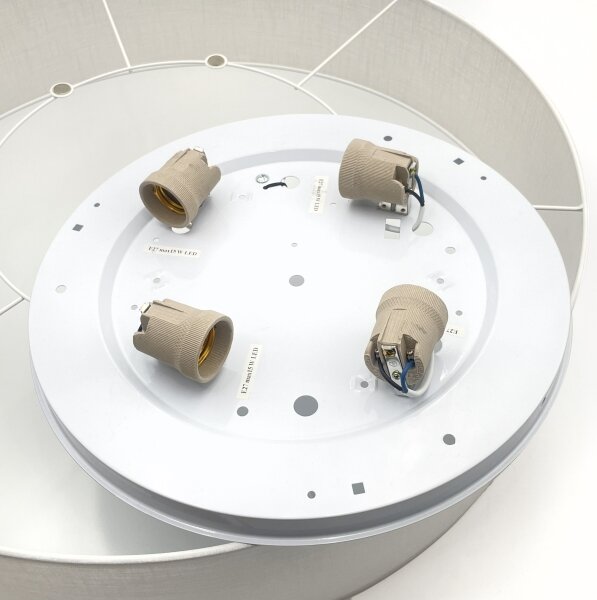 Brilagi - Plafoniera LED SIRIJA 4xE27/15W/230V diam. 60 cm bianca