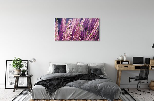Quadro stampa su tela Fiori 100x50 cm