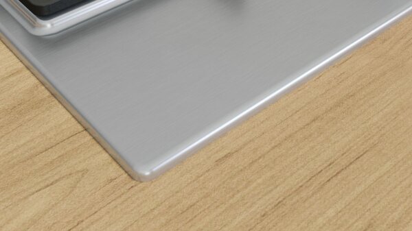 Bosch Piano Cottura 4 Fuochi a Gas Larghezza 60 cm in Acciaio Inox colore Inox - PCH6A5I90 Serie 6