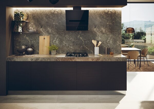 Haier Piano Cottura 4 Fuochi a Gas Larghezza 60 cm in Vetro Temperato colore Nero - HAVG6BF4TB-PB Gas On Glass Serie 4