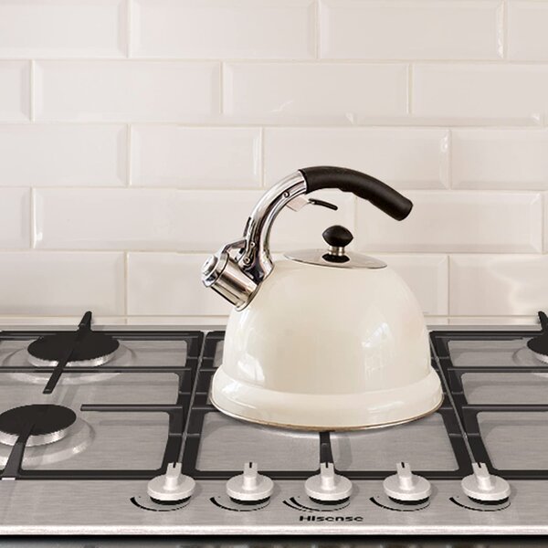 Hisense Piano Cottura 5 Fuochi (1 Bruciatore Wok) a Gas da Incasso Larghezza 90 cm Griglie in Ghisa colore Inox - GM973XF