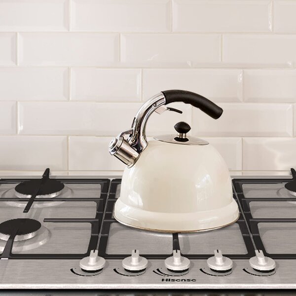 Hisense Piano Cottura 5 Fuochi (1 Bruciatore Wok) a Gas da Incasso Larghezza 90 cm Griglie in Ghisa colore Inox - GM973XF