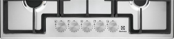 Electrolux Piano Cottura 5 Fuochi a Gas 75 cm Superficie in Acciaio colore Inox - EGS75362X