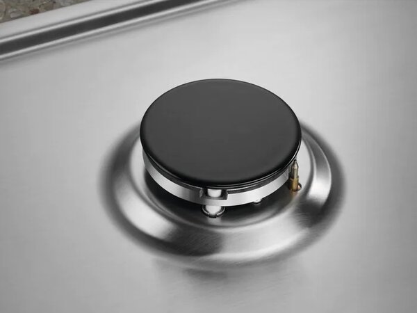 Electrolux Piano Cottura 5 Fuochi a Gas 75 cm Superficie in Acciaio colore Inox - EGS75362X