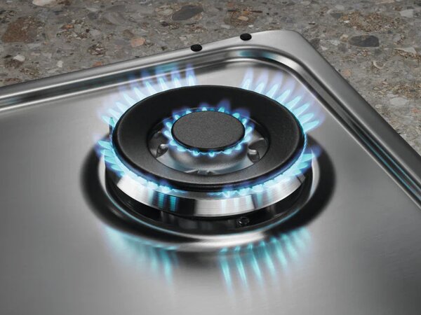 Electrolux Piano Cottura 5 Fuochi a Gas 75 cm Superficie in Acciaio colore Inox - EGS75362X