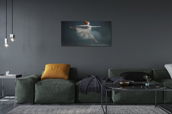 Quadro su tela Fumo ballerina 100x50 cm