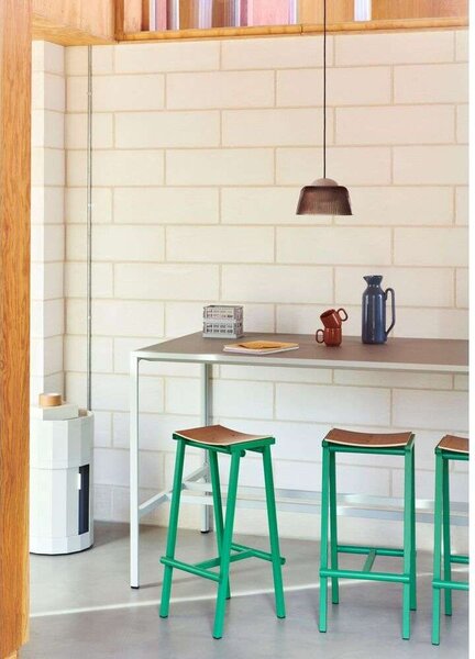 Taburete 8 Bar Stool Low Soft Jade - Hay