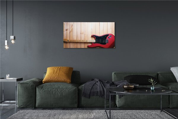 Quadro su tela Chitarra elettrica 100x50 cm