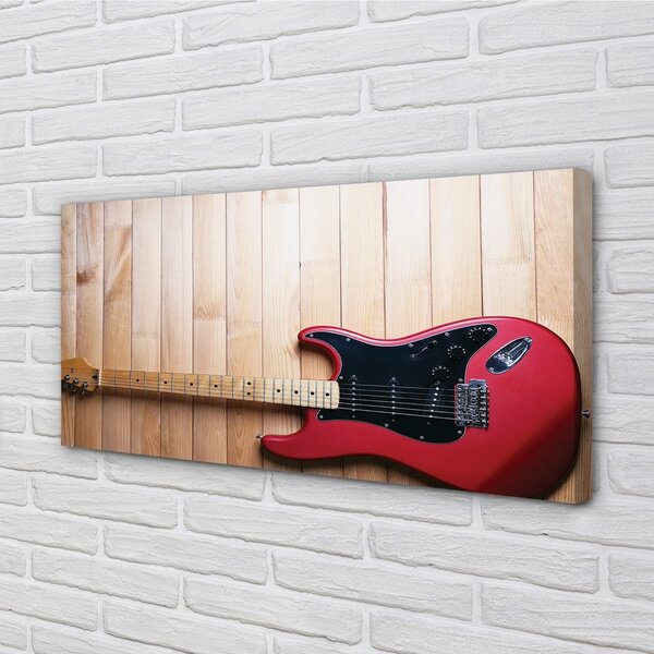 Quadro su tela Chitarra elettrica 100x50 cm