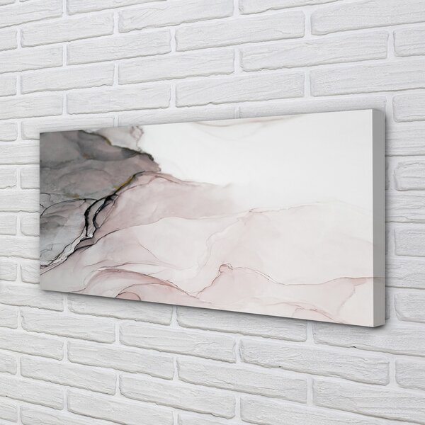 Quadro su tela Punti di astrazione in pietra 100x50 cm