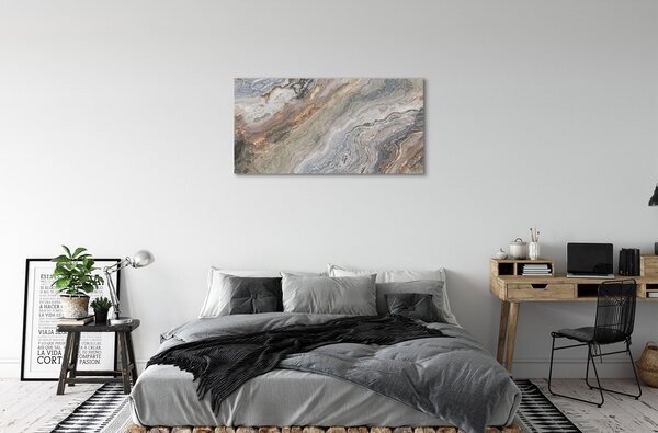 Quadro su tela Struttura di pietra onice 100x50 cm