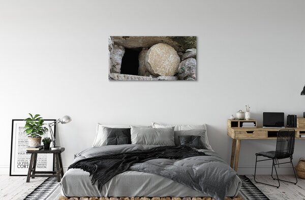 Quadro su tela Grotta 100x50 cm