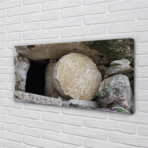 Quadro su tela Grotta 100x50 cm