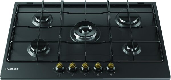 Indesit Piano Cottura 5 Fuochi a Gas Incasso 75 cm colore Antracite - TH 752 /I (AN)