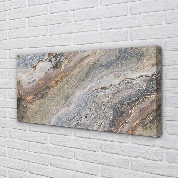 Quadro su tela Struttura di pietra onice 100x50 cm