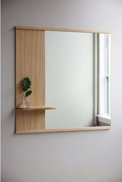 Moebe - Mirror With A Shelf Specchio 70cm Quercia Moebe