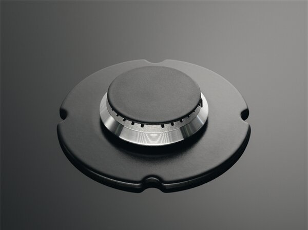 Aeg Piano Cottura 5 Fuochi a Gas Larghezza 70 cm (1 Bruciatore Wok) in Vetroceramica colore Nero - HG795450XB