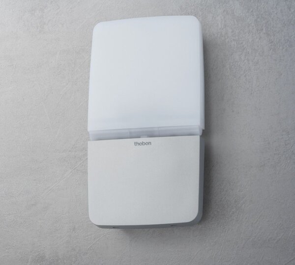 Theben - Faretto da parete LED 11W/230V argento IP55