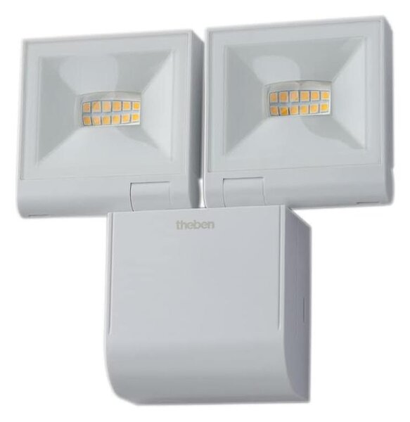 Theben - Proiettore LED da parete 2xLED/10W/230V bianco IP55