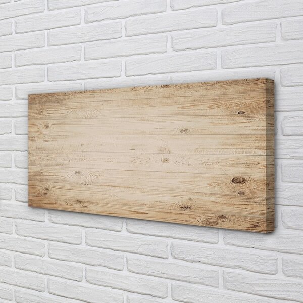 Quadro su tela Tavole di legno 100x50 cm