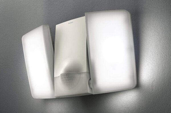 Theben - Faretto LED da parete con sensore 2xLED/10W/230V bianco IP55