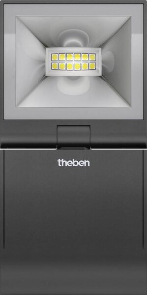 Theben - Proiettore LED da parete LED/10W/230V nero IP55