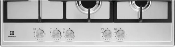 Electrolux Piano Cottura 5 Fuochi a Gas Larghezza 75 cm in Acciaio Inox colore acciaio Inox - KGS7566S2X