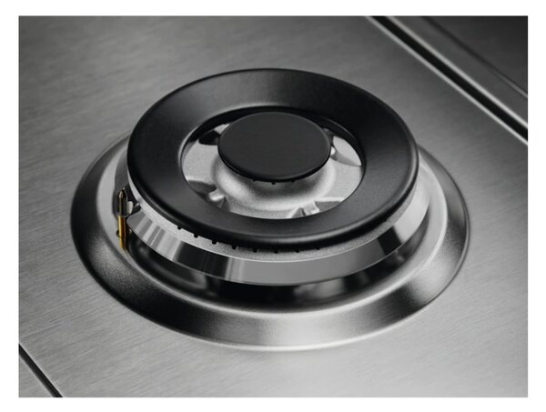 Electrolux Piano Cottura 5 Fuochi a Gas Larghezza 75 cm in Acciaio Inox colore acciaio Inox - KGS7566S2X
