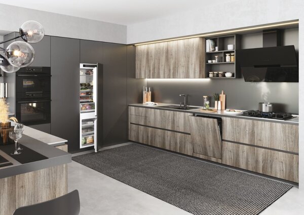 Haier Piano Cottura 5 Fuochi a Gas Larghezza 75 cm in Vetro Temperato colore Nero - HAVG75S2BPB Series 2