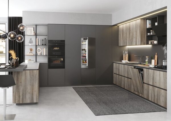 Haier Piano Cottura 5 Fuochi a Gas Larghezza 75 cm in Vetro Temperato colore Nero - HAVG75S2BPB Series 2