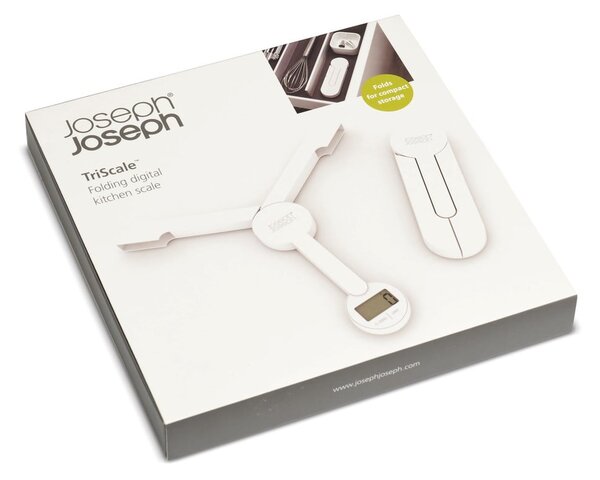 Bilancia da cucina digitale pieghevole TriScale White TriScale™ - Joseph Joseph